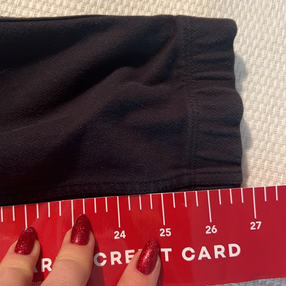 Athleta jogger pants cotton Black large pockets sz. SP high waist - Picture 14 of 16